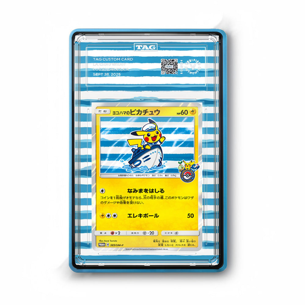 Yokohama's Pikachu – GradeGuardian Extended Art Slab Frame