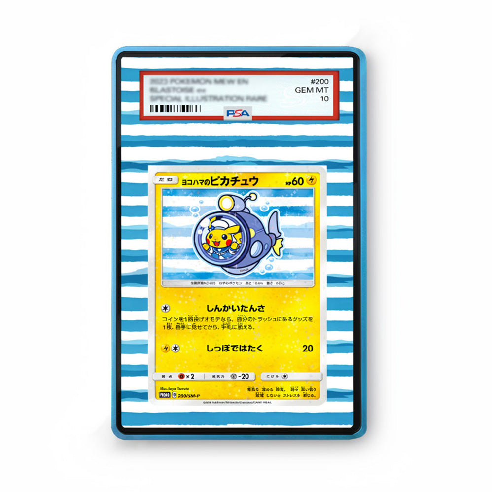 Yokohama's Pikachu – GradeGuardian Extended Art Slab Frame