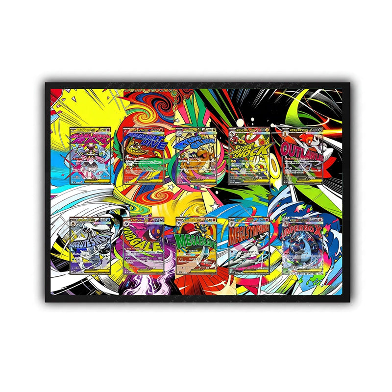 Pokemon Mega Evolution - Extended Artwork Metal Frame-0