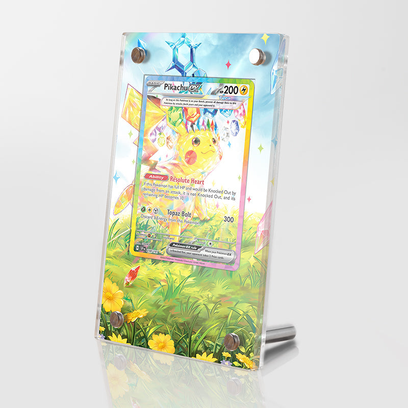 Pikachu EX – Extended Art Card Display Case