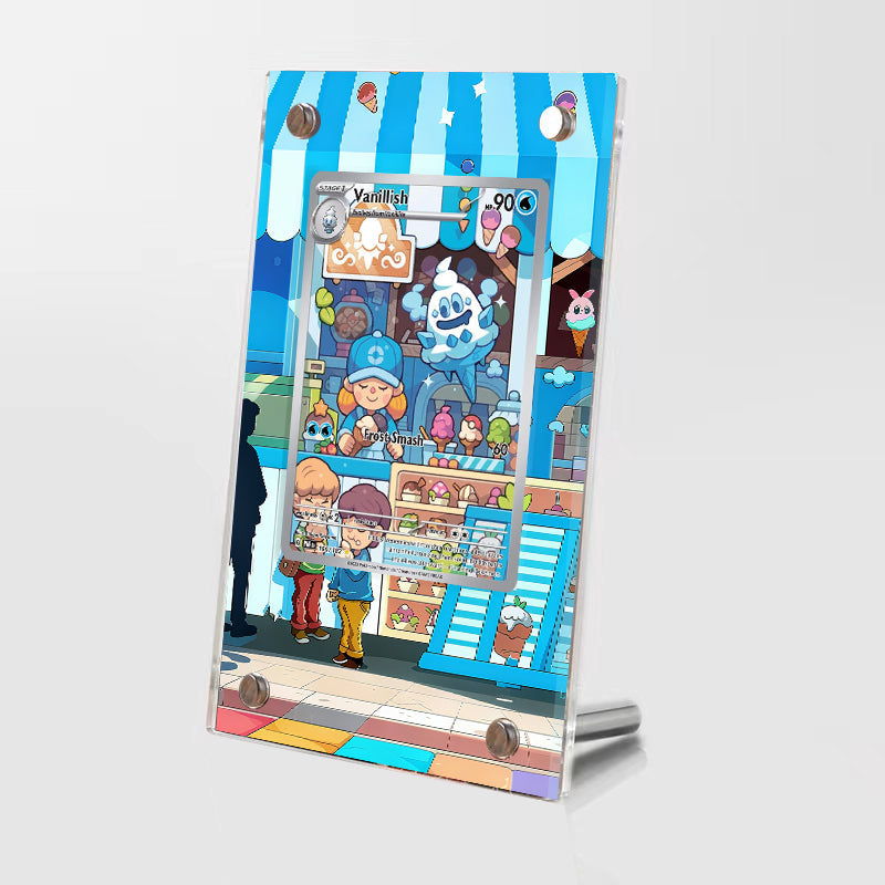 Vanillish 190/182 - Pokémon Extended Artwork Protective Card Display Case Psa/raw-0