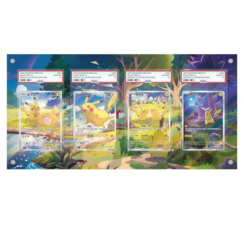 Pikachu Chinese Exclusives - Pokémon Extended Artwork Protective Card Display Case-3