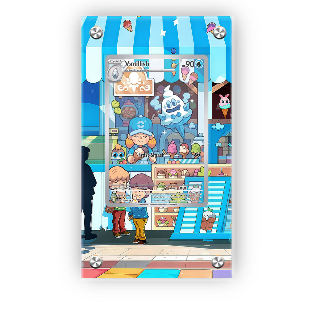 Vanillish 190/182 - Pokémon Extended Artwork Protective Card Display Case Psa/raw-3