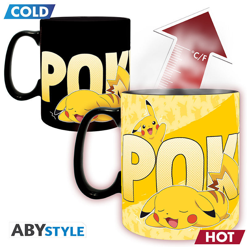 Pokemon heat-changing mug 460 ml Pikachu-1