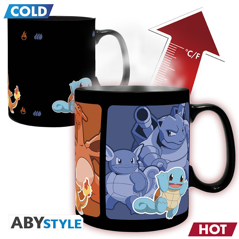Pokemon heat-changing mug 460 ml Evolve-0