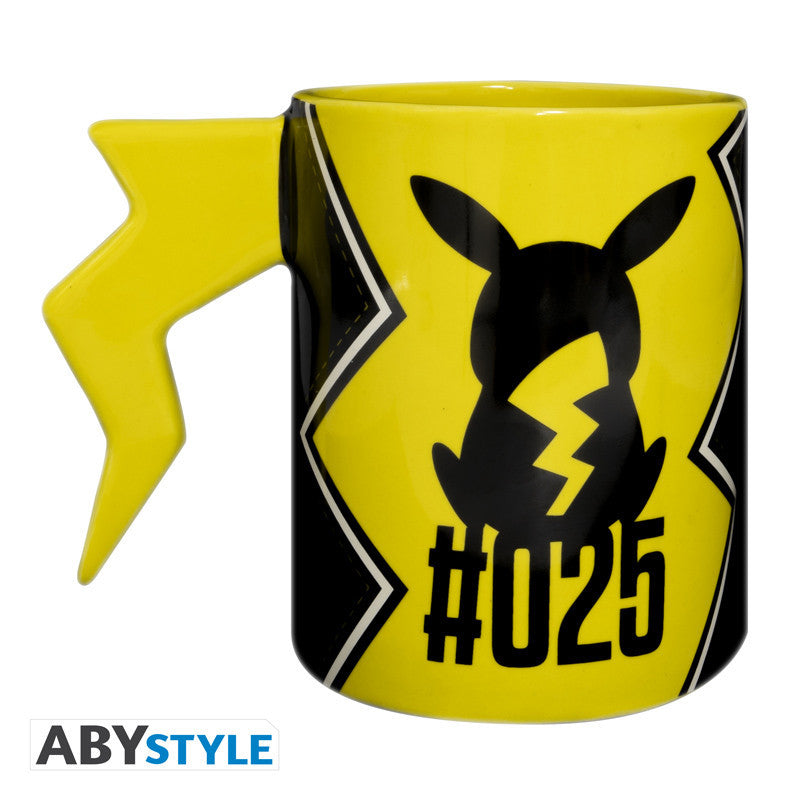 Pokemon 3D handle mug Pikachu lightning-1