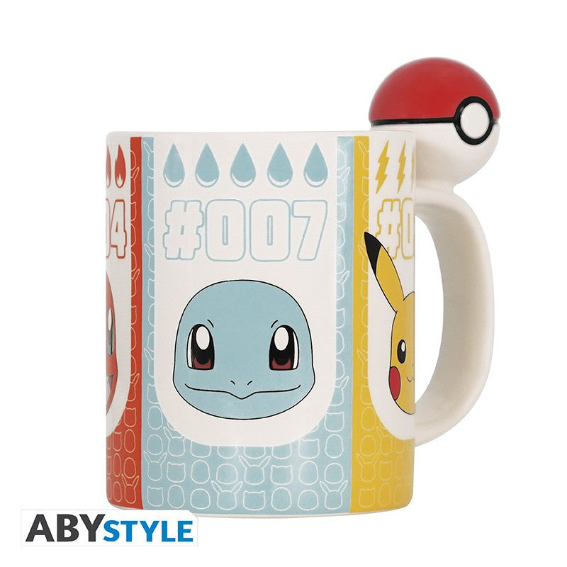 Pokemon 3D mug with handle Pokéball-0