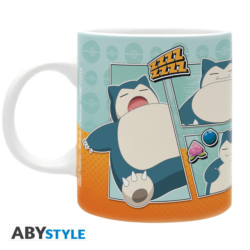 Pokemon mug 320 ml Snorlax Comic Strip-1