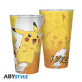 Pokemon large glass Premium 400ml Pikachu-0