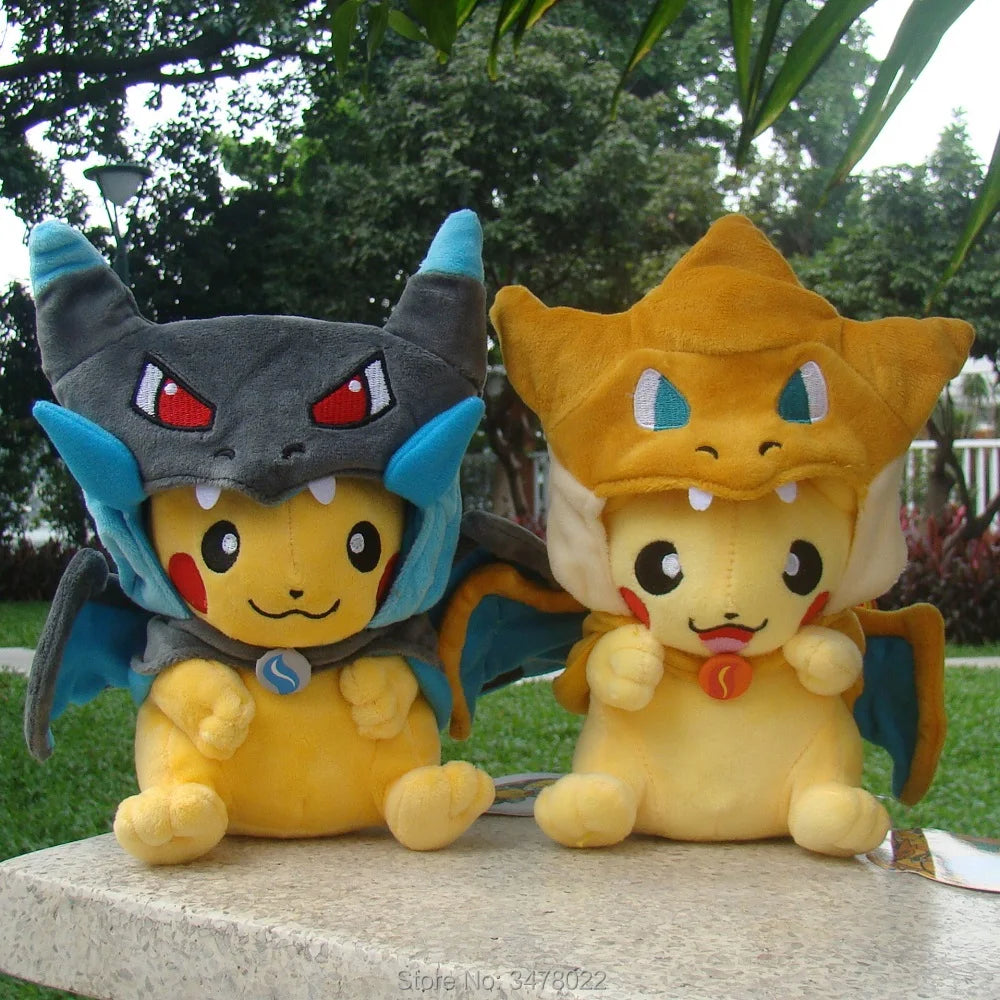 Charizard X & Y Hooded Plush