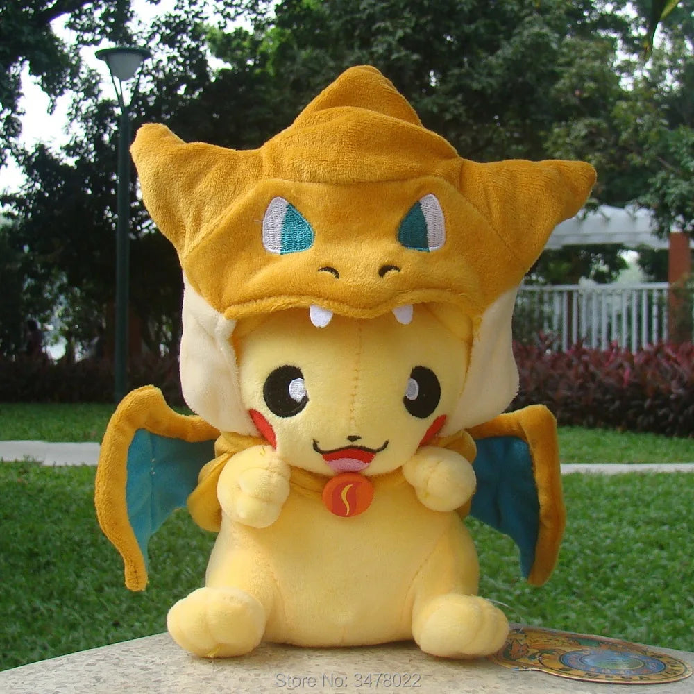 Charizard X & Y Hooded Plush
