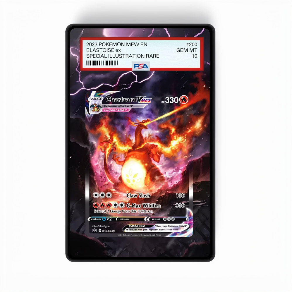 Charizard VMax #SWSH261 – GradeGuardian Extended Art Slab Frame