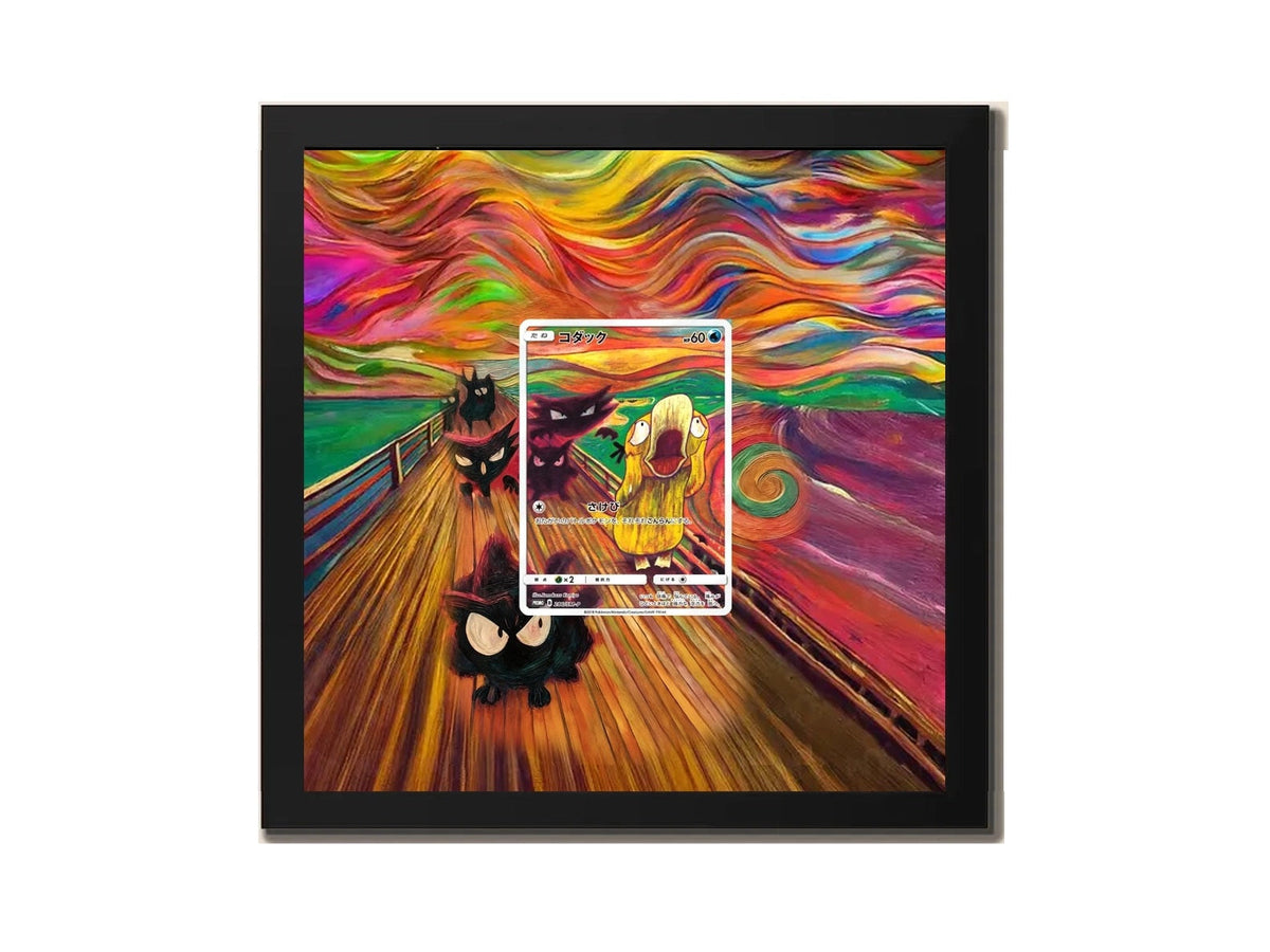 Psyduck 286/sm-p Scream Munch – Extended Art Metal Frame