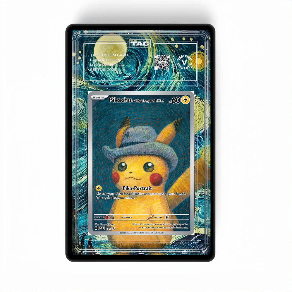 Pikachu With Grey Felt Hat Svp085 – GradeGuardian Extended Art Slab Frame