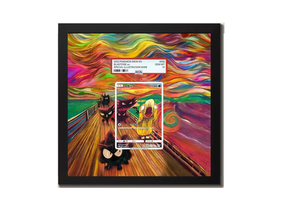 Psyduck 286/sm-p Scream Munch – Extended Art Metal Frame