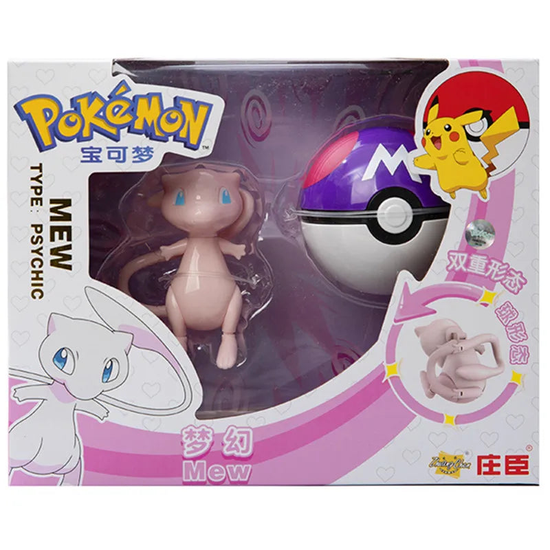 Pokemon Anime Figures Charizard Pikachu Gyarados Toy Mode-39