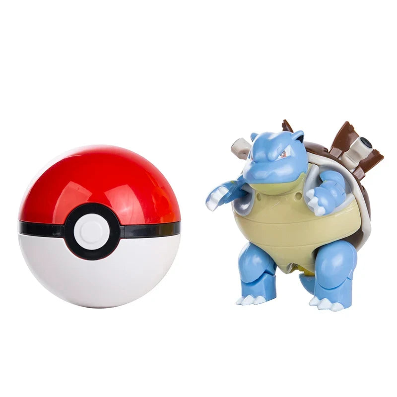 Pokemon Anime Figures Charizard Pikachu Gyarados Toy Mode-5