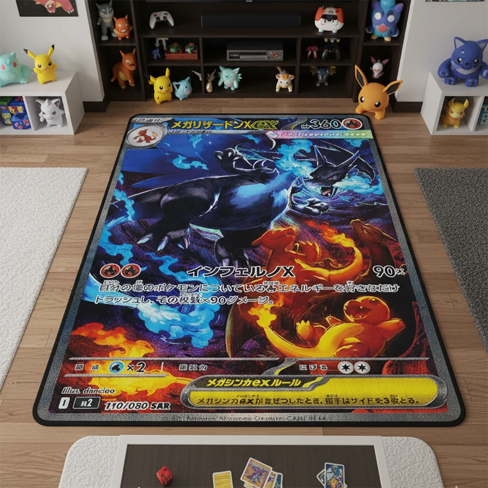 Charizard Card Rug