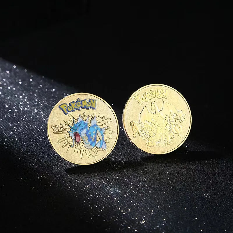 Gold-Plated Pokémon Collector Coins
