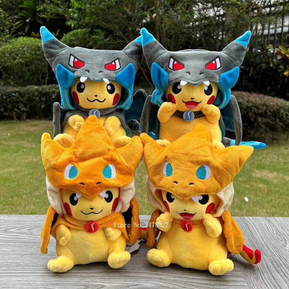 Charizard X & Y Hooded Plush