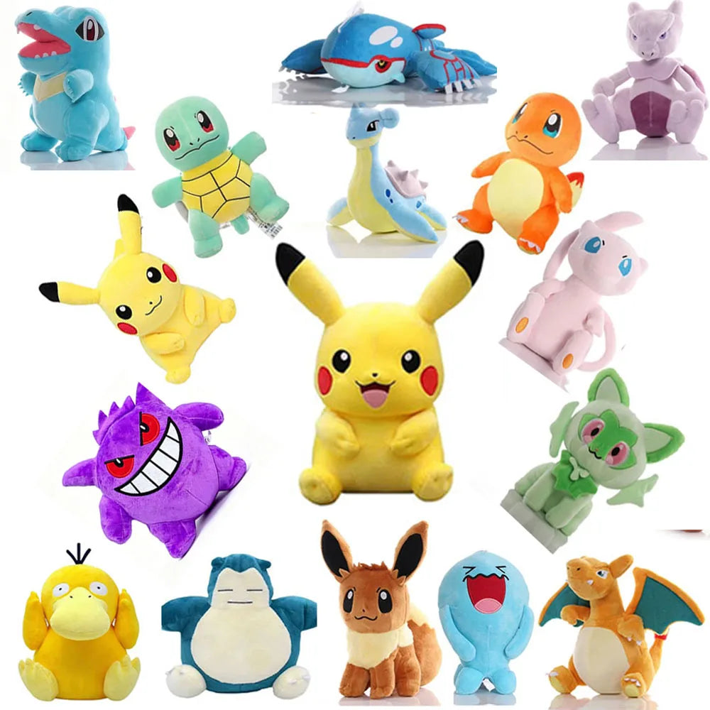 Pokémon Plush – 20 cm, 55 Options