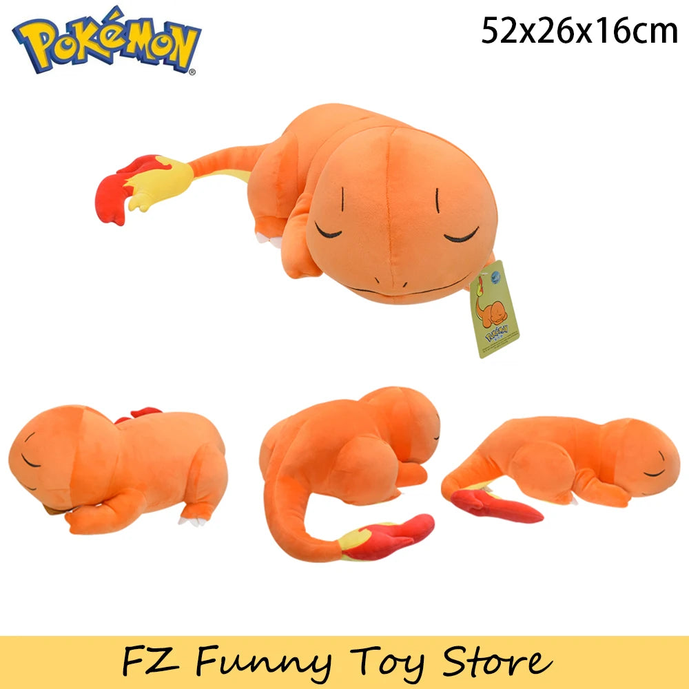 Sleeping Pokémon Plush – Pawmi, Lucario & More