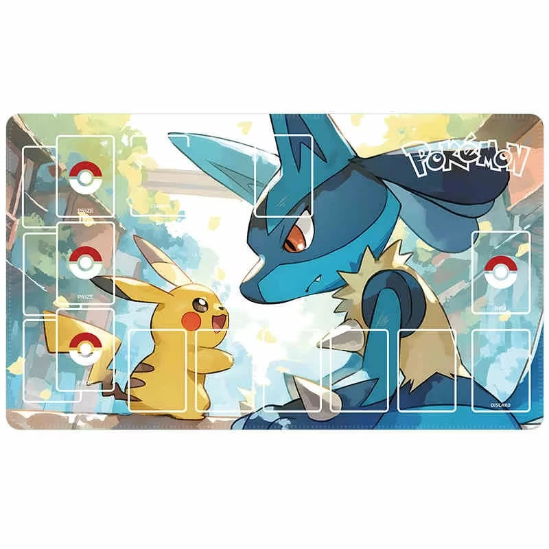 Pikachu & Lucario Playmat