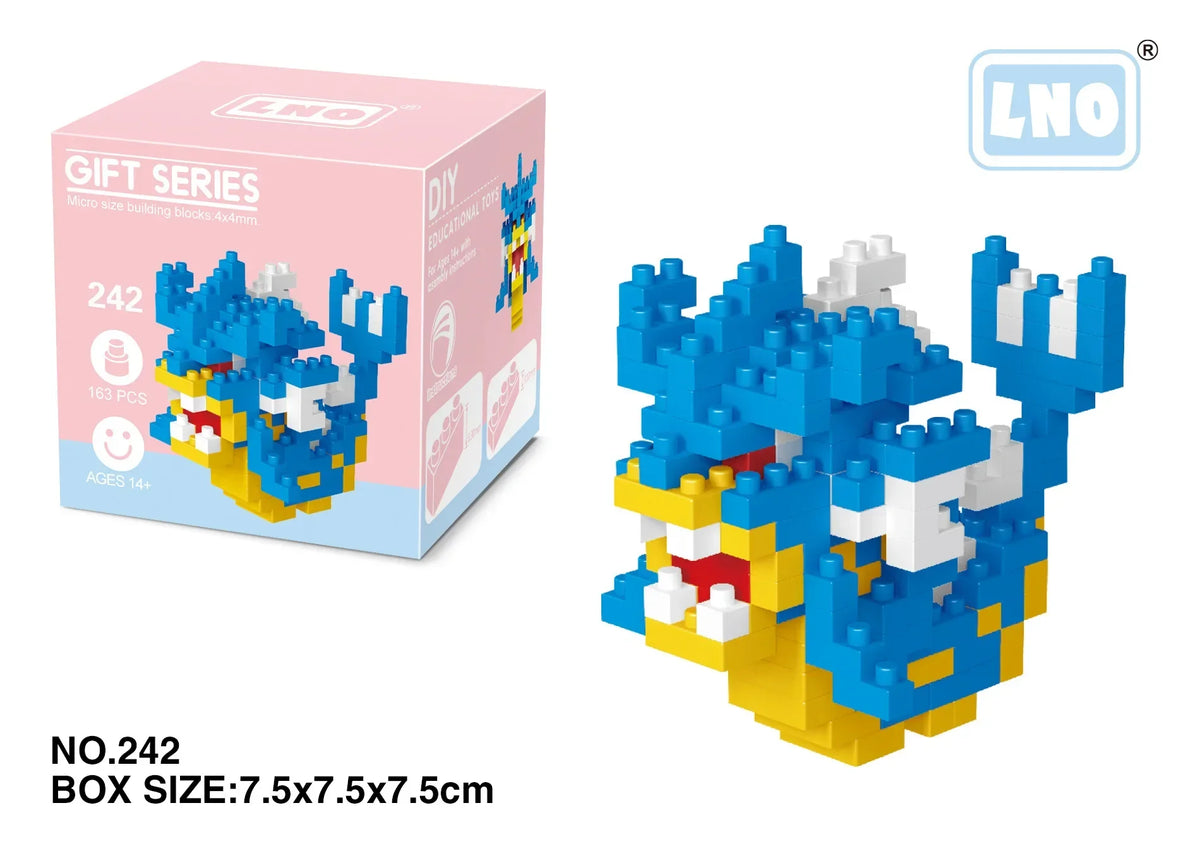 Legendary Mini Blocks – Charizard, Kyogre, Groudon & Rayquaza