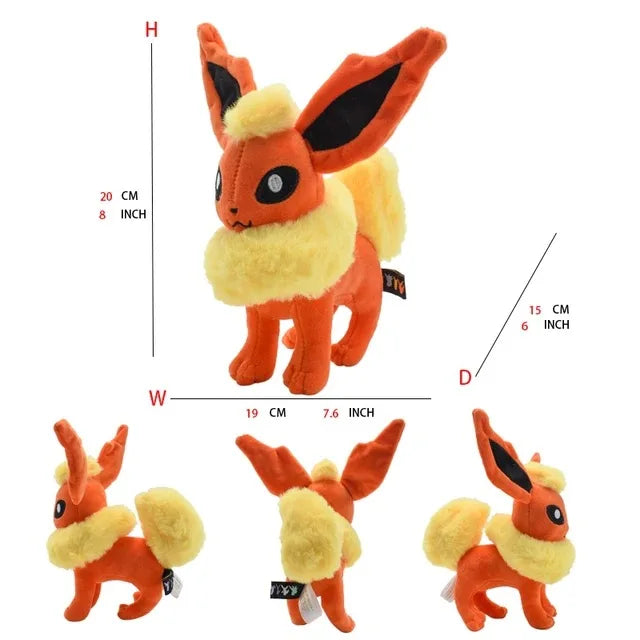 Eeveelution & Pikachu Plush Pillow