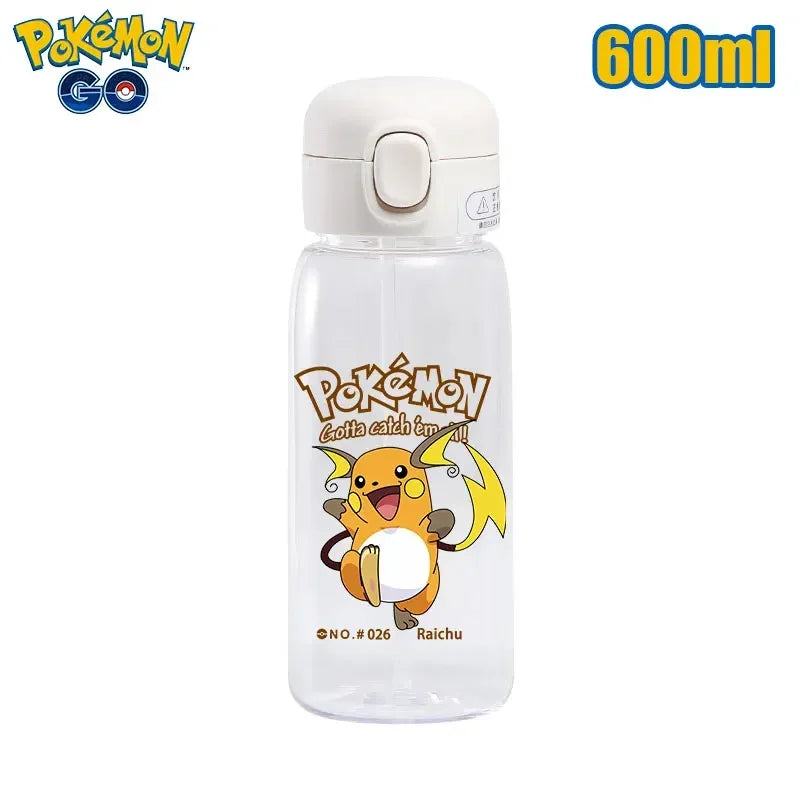 Pokémon Straw Water Bottle – 600 ml