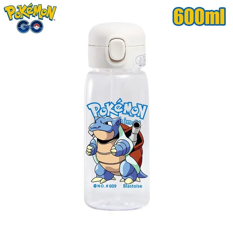 Pokémon Straw Water Bottle – 600 ml