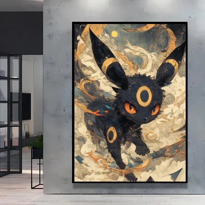 Classic Pokémon Canvas Print – Unframed