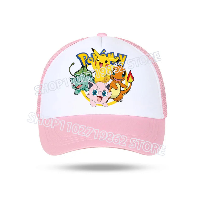Pokémon Pattern Baseball Cap