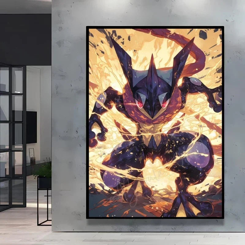 Classic Pokémon Canvas Print – Unframed