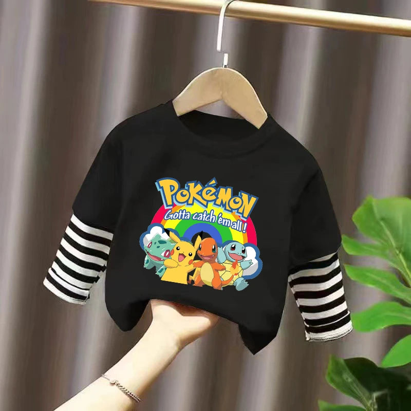 Kids' Pokémon Long-Sleeve Layered Tee