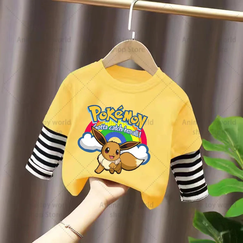 Kids' Pokémon Long-Sleeve Layered Tee