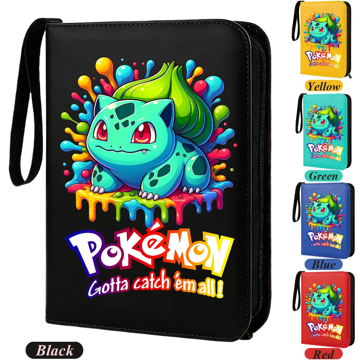 4-Pocket Zip Card Binder – 400 Cards