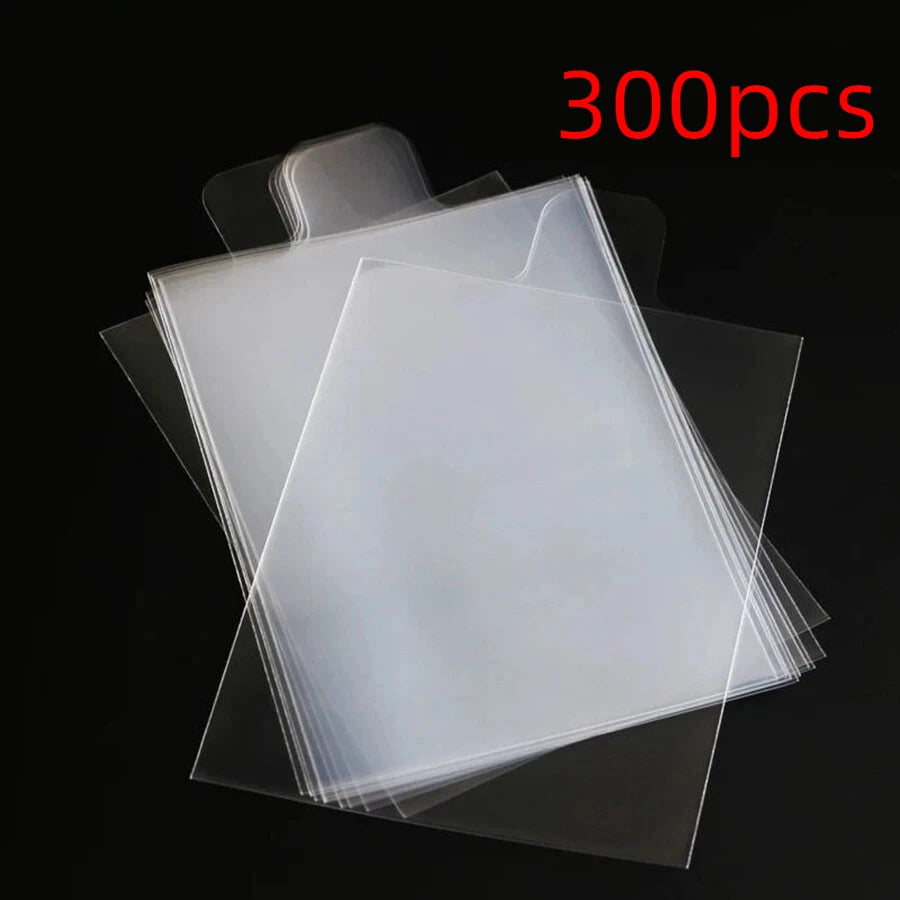 Clear Card Sleeves 65 × 90 mm – 500 Pack
