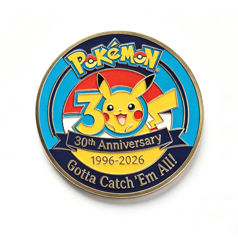 30th Anniversary Metal Medallions