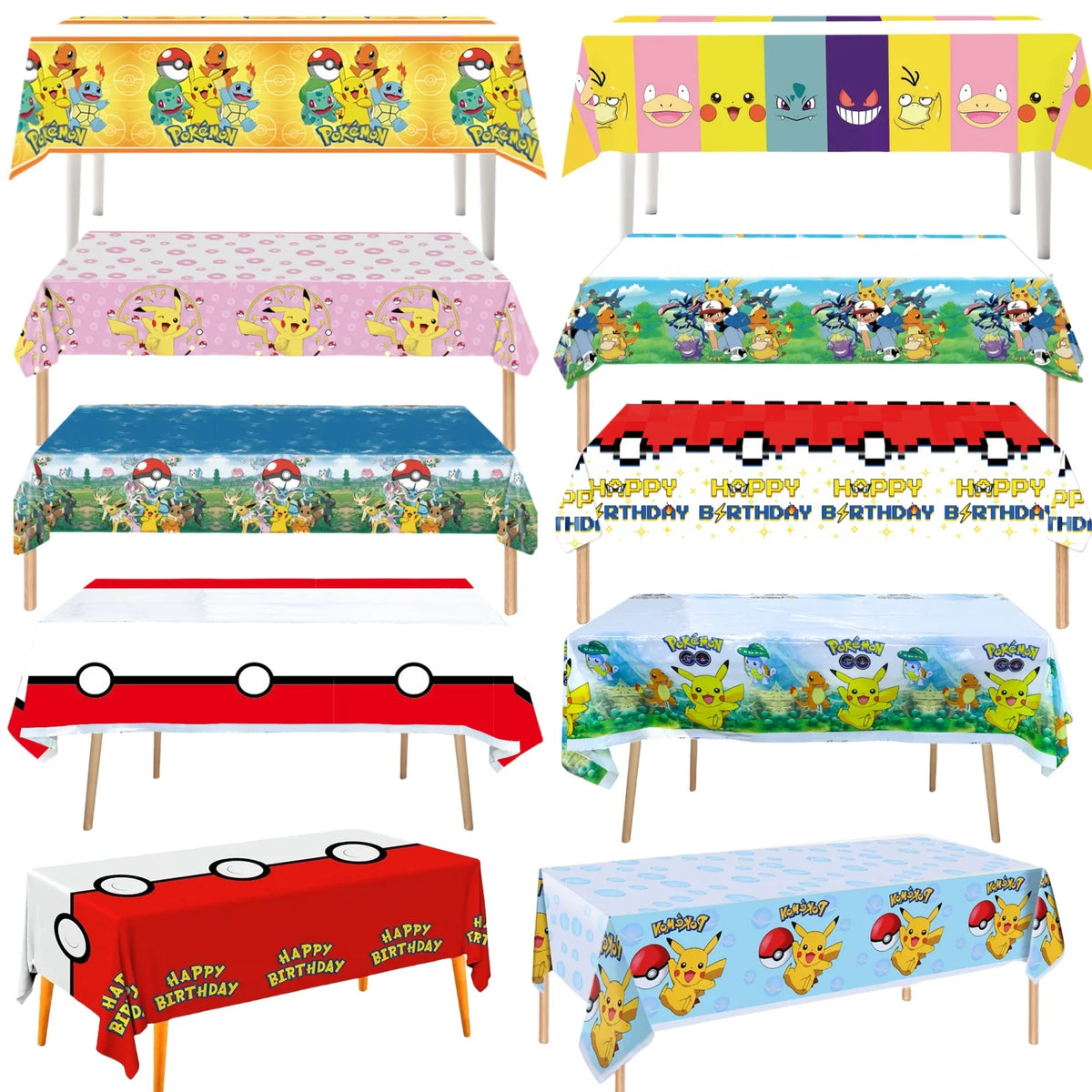 Pikachu Party Tablecloth