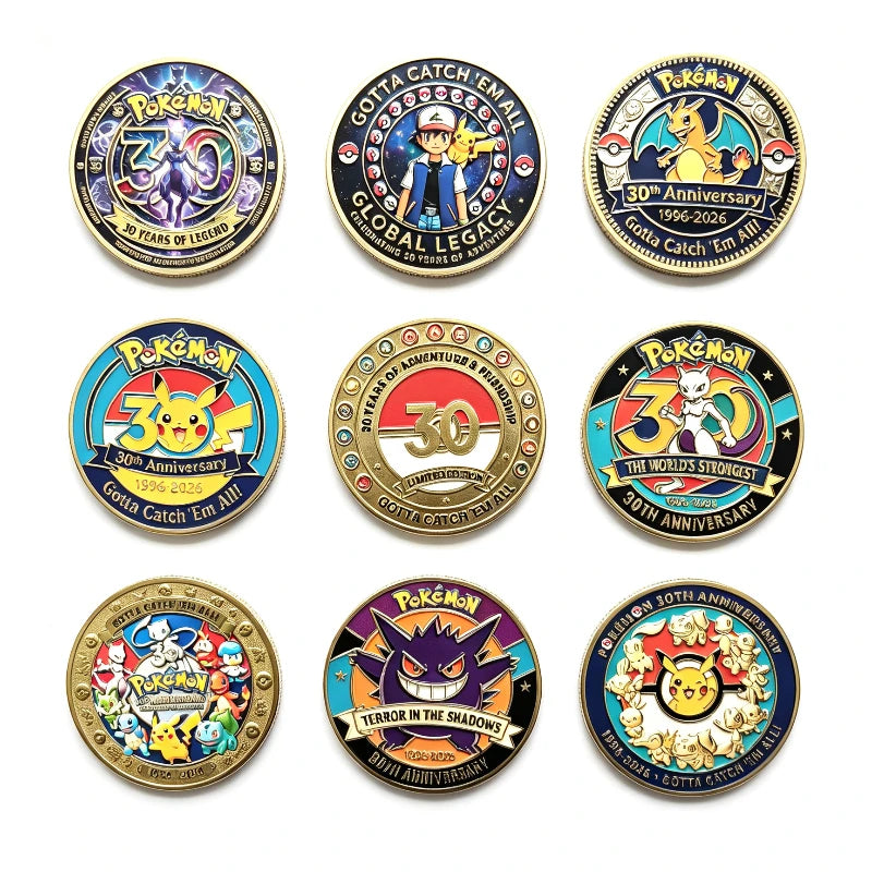 30th Anniversary Metal Medallions
