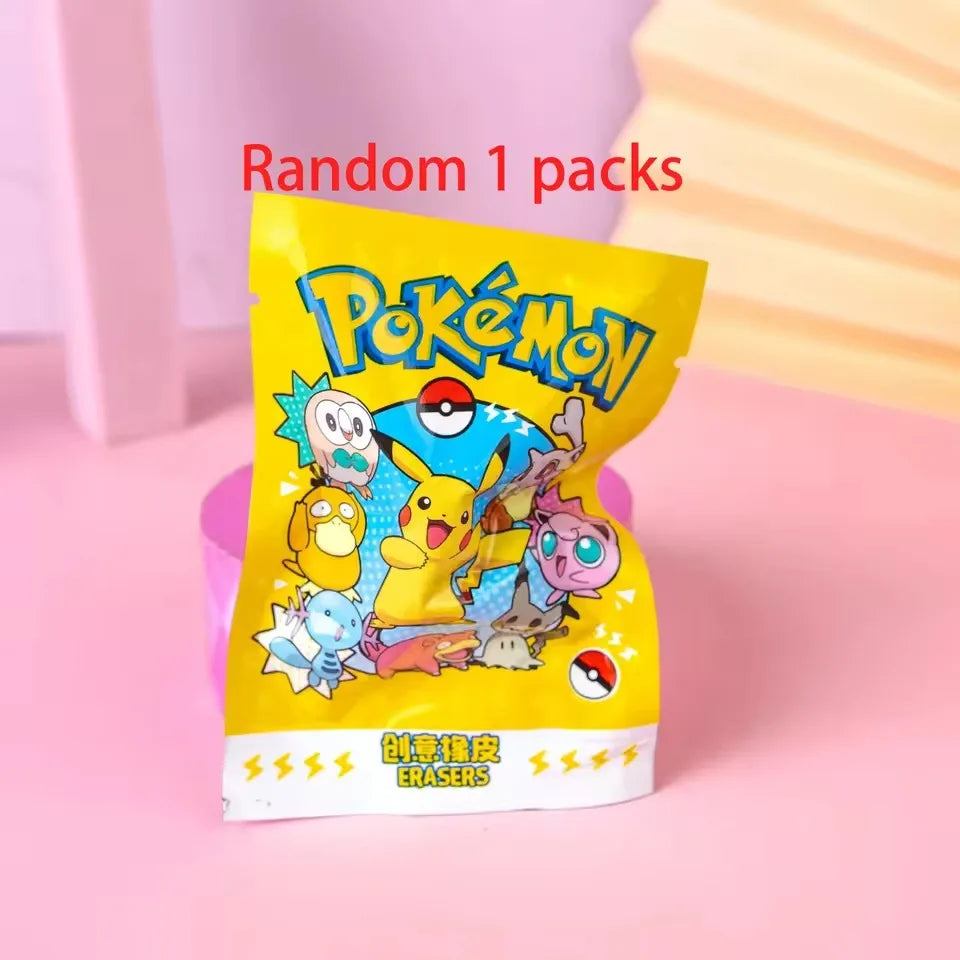 Pikachu Mystery Erasers – 1 to 32 Pack