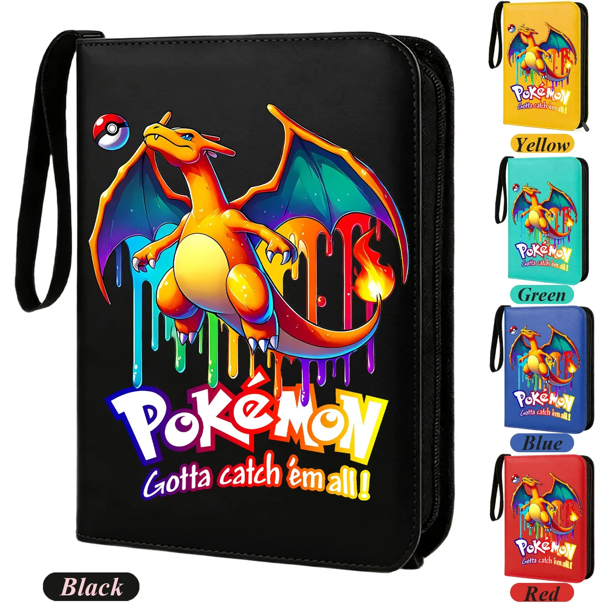4-Pocket Zip Card Binder – 400 Cards