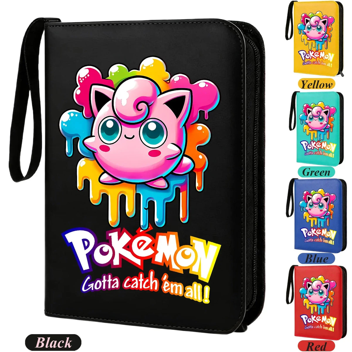 4-Pocket Zip Card Binder – 400 Cards