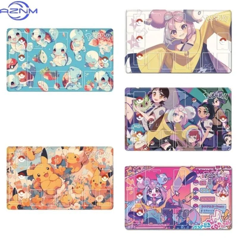 Iono & Kanto Starters Playmat – 15 Designs