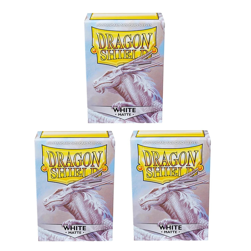 White Card Sleeves 66 × 91 mm – 100 Pack
