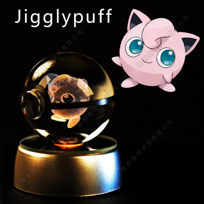Pokémon 3D Crystal Ball Night Light
