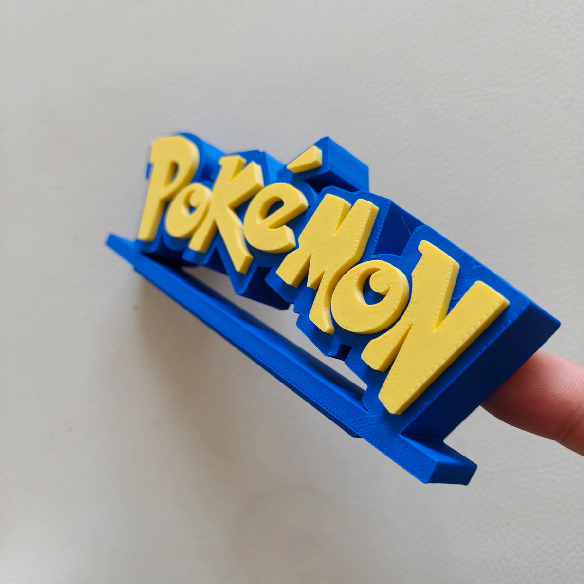 Pokémon 3D Logo Desk Sign