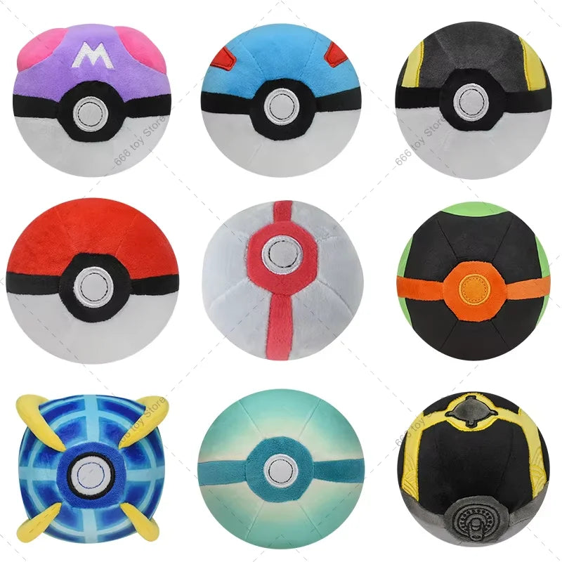 Poké Ball Plush – 15 Styles