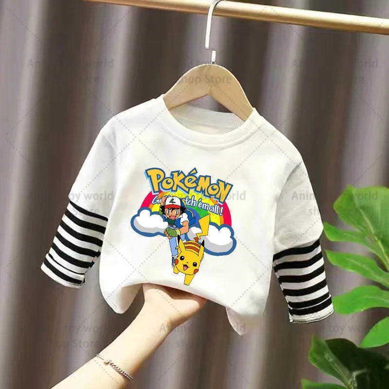 Kids' Pokémon Long-Sleeve Layered Tee